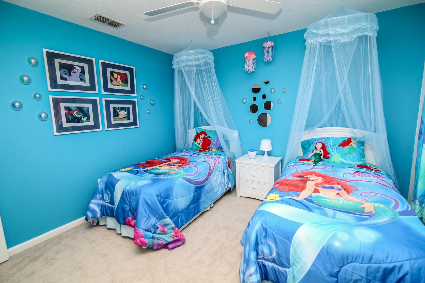 Disney Little Mermaid Bedroom Decor